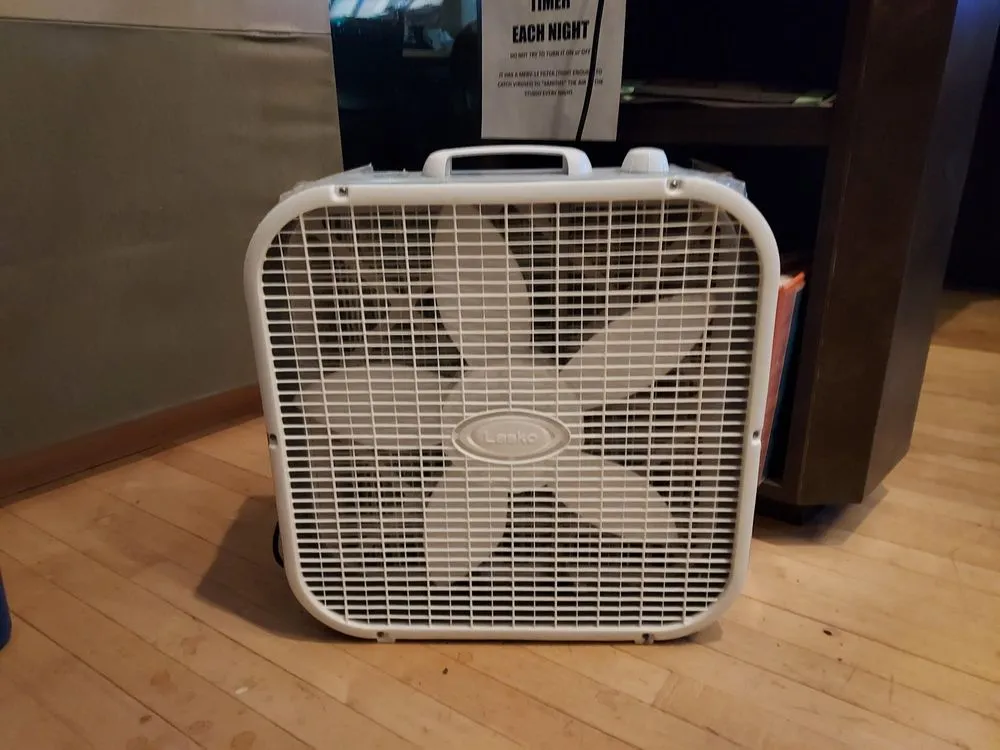 DIY Air Filtration for Studios in the Time of COVID